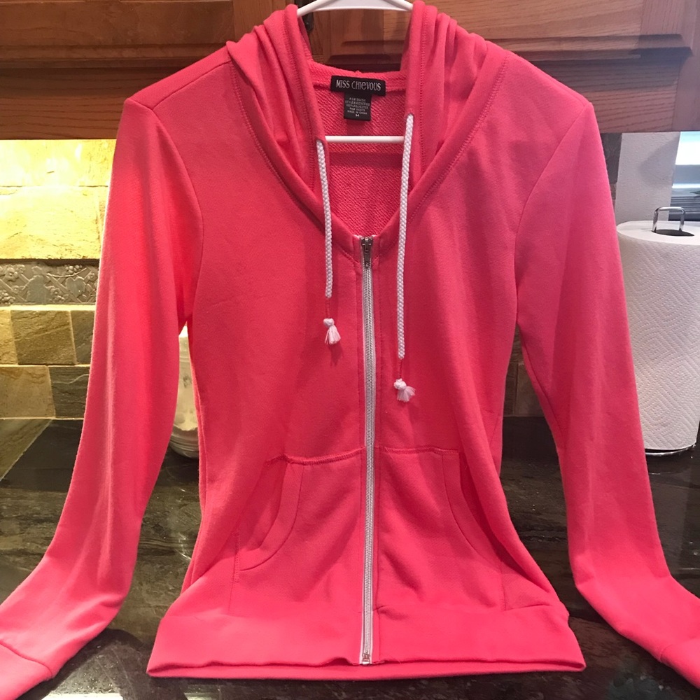 Ladies zip up hoodie